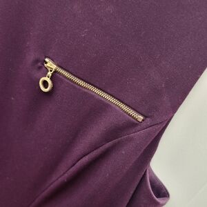 Calvin Klein Plum Purple‎ Zip Pocket Area - Size 14